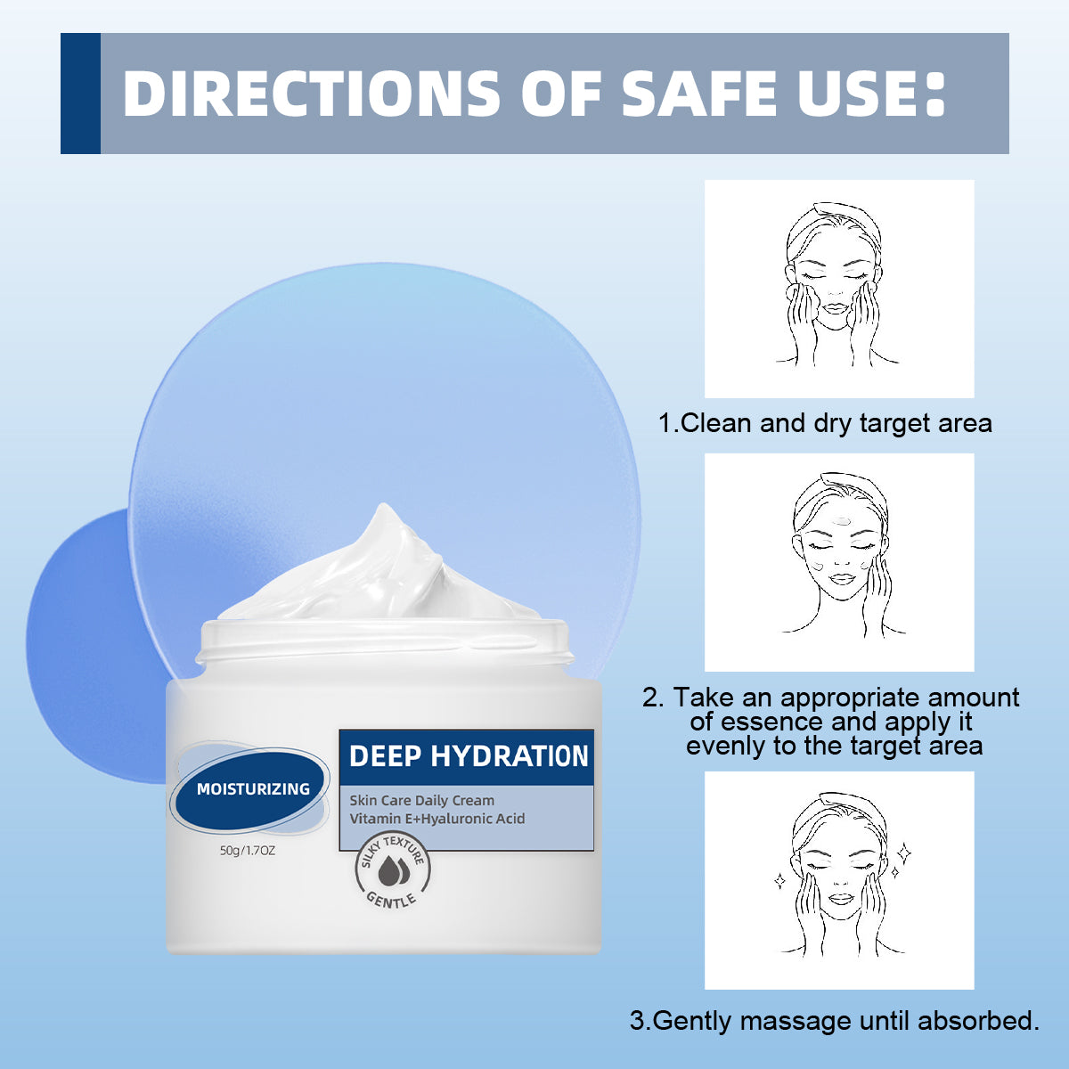 Daily Face Cream ¨C Universal 50g | Instantly Soft & Supple ¨C Lightweight, Non-Greasy