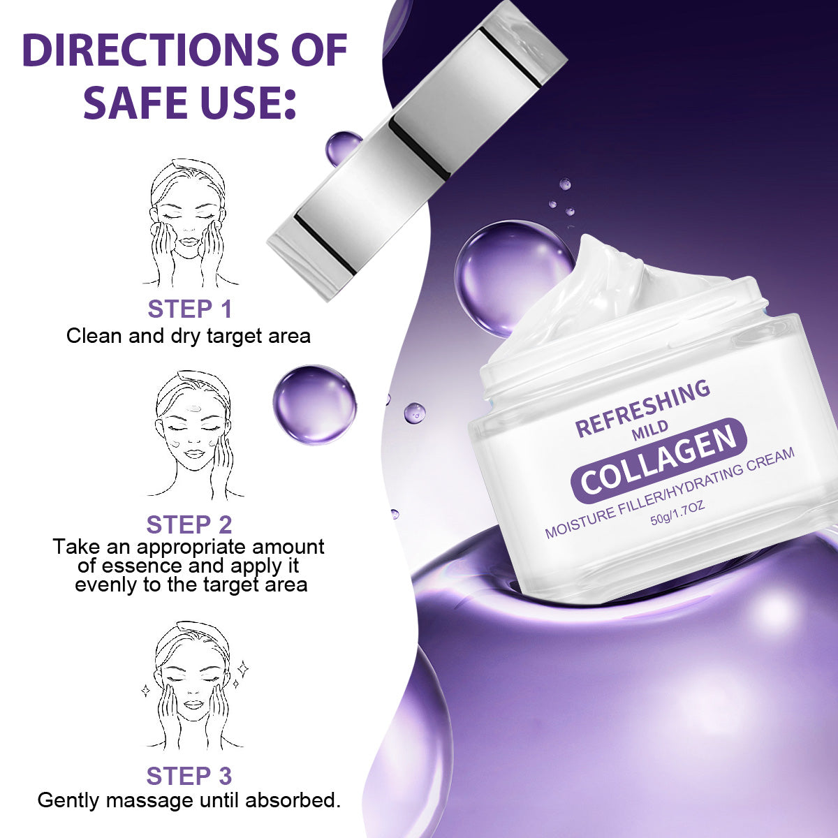 Collagen Hydrating Cream ¨C Universal 50g | Intense Moisture for Smoother, Plumper Skin
