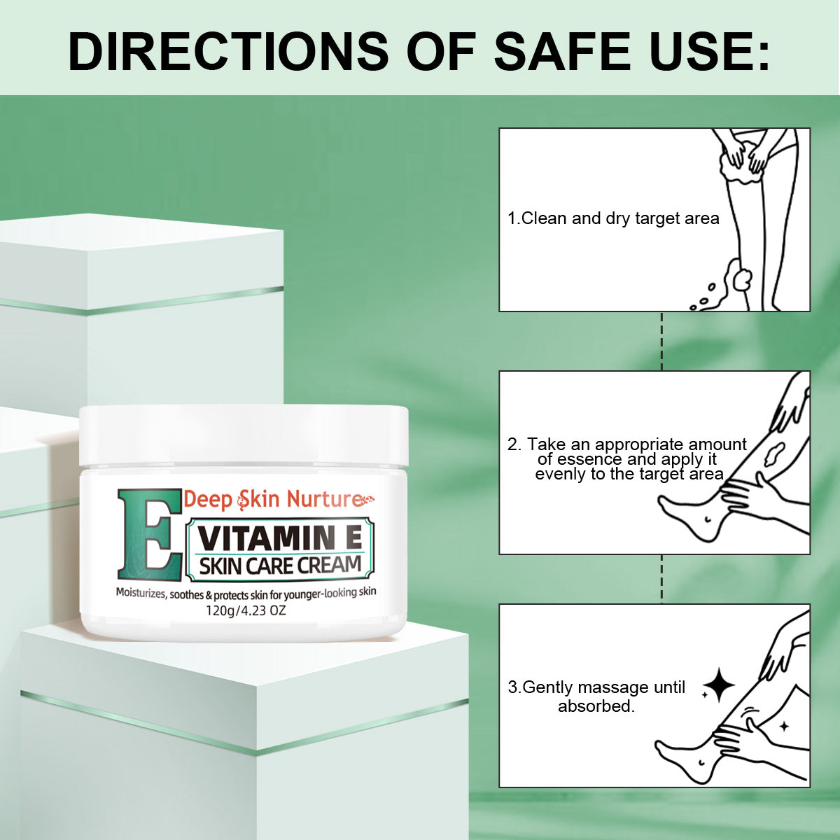Vitamin E Skin Cream ¨C Universal 120ml | Soothes & Calms Irritation for Balanced, Peaceful Skin