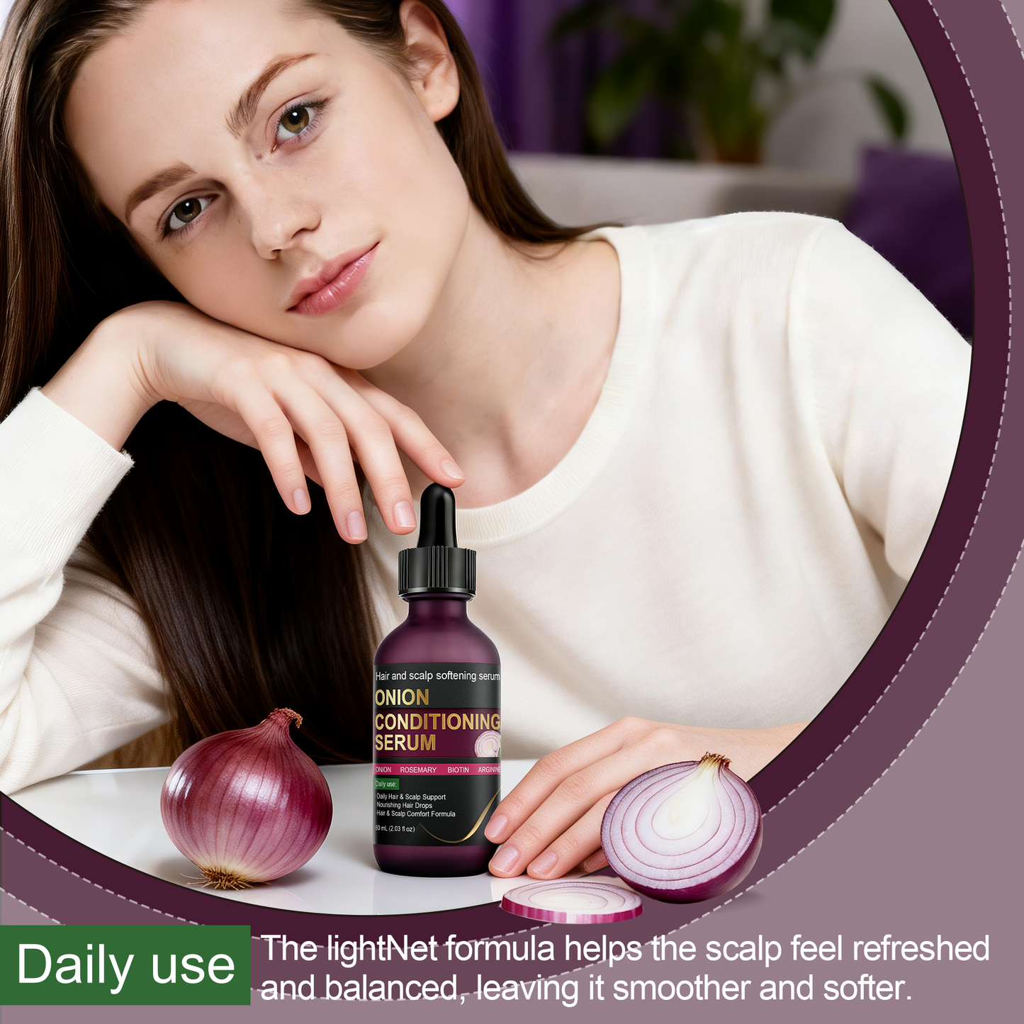 Onion & Rosemary Hair & Scalp Essence ¨C Nourishes Scalp for Healthier, Fuller-Looking Hair