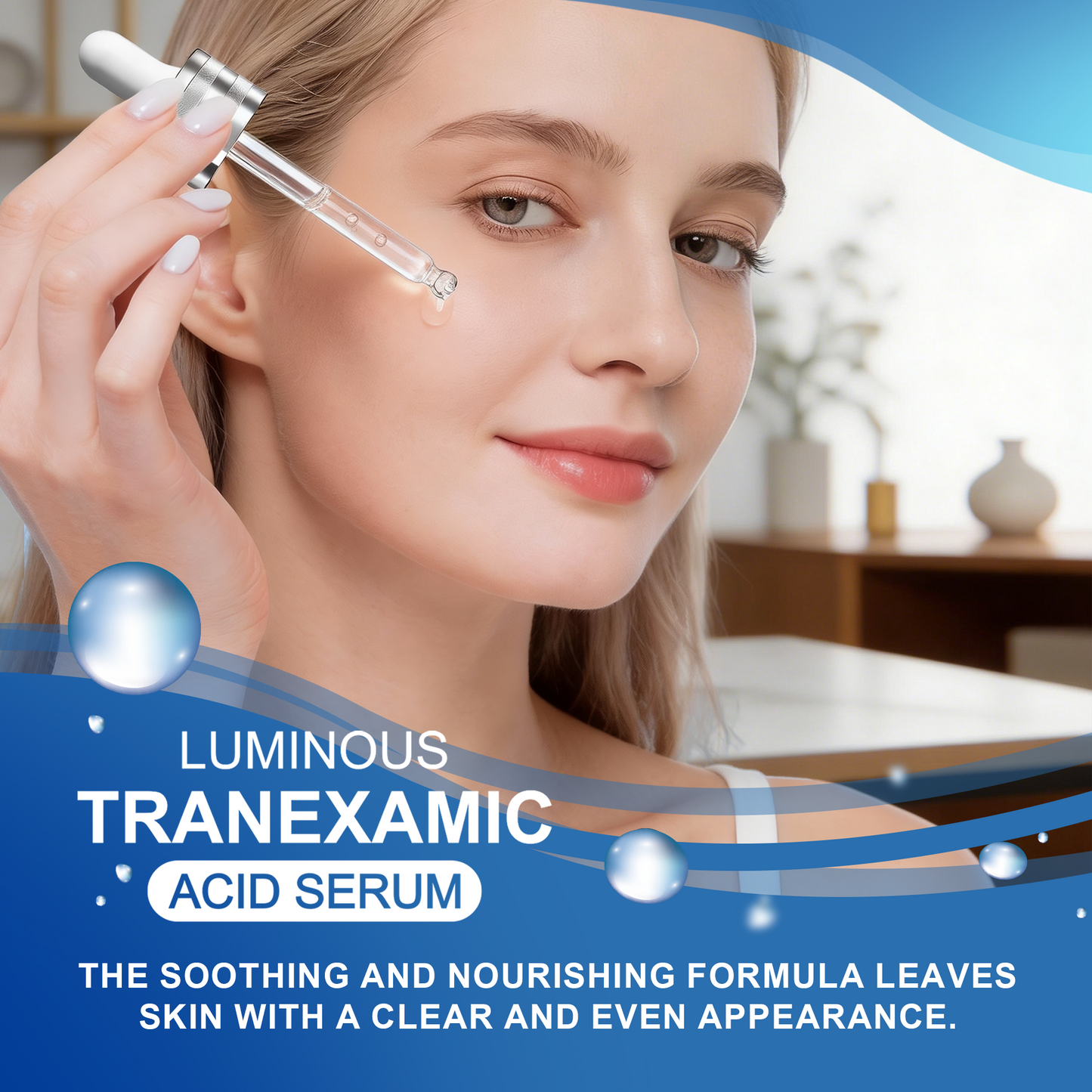 Tranexamic Acid & Niacinamide Serum ¨C Brightening, Hydrating & Dark Spot Fading Essence