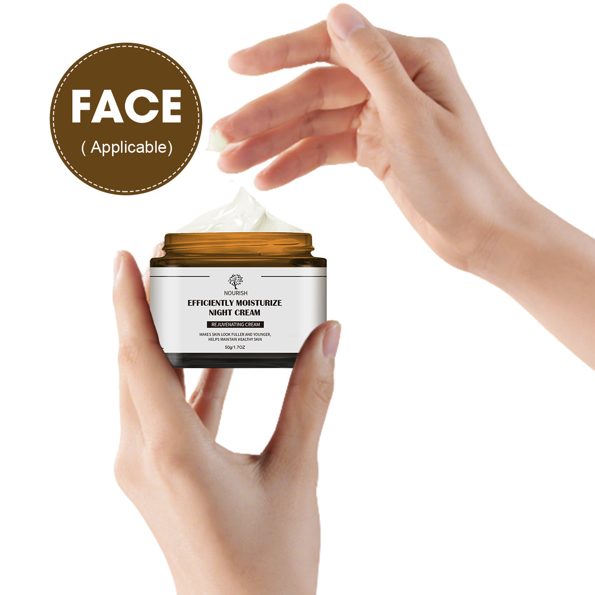 Efficiently moisturize night cream