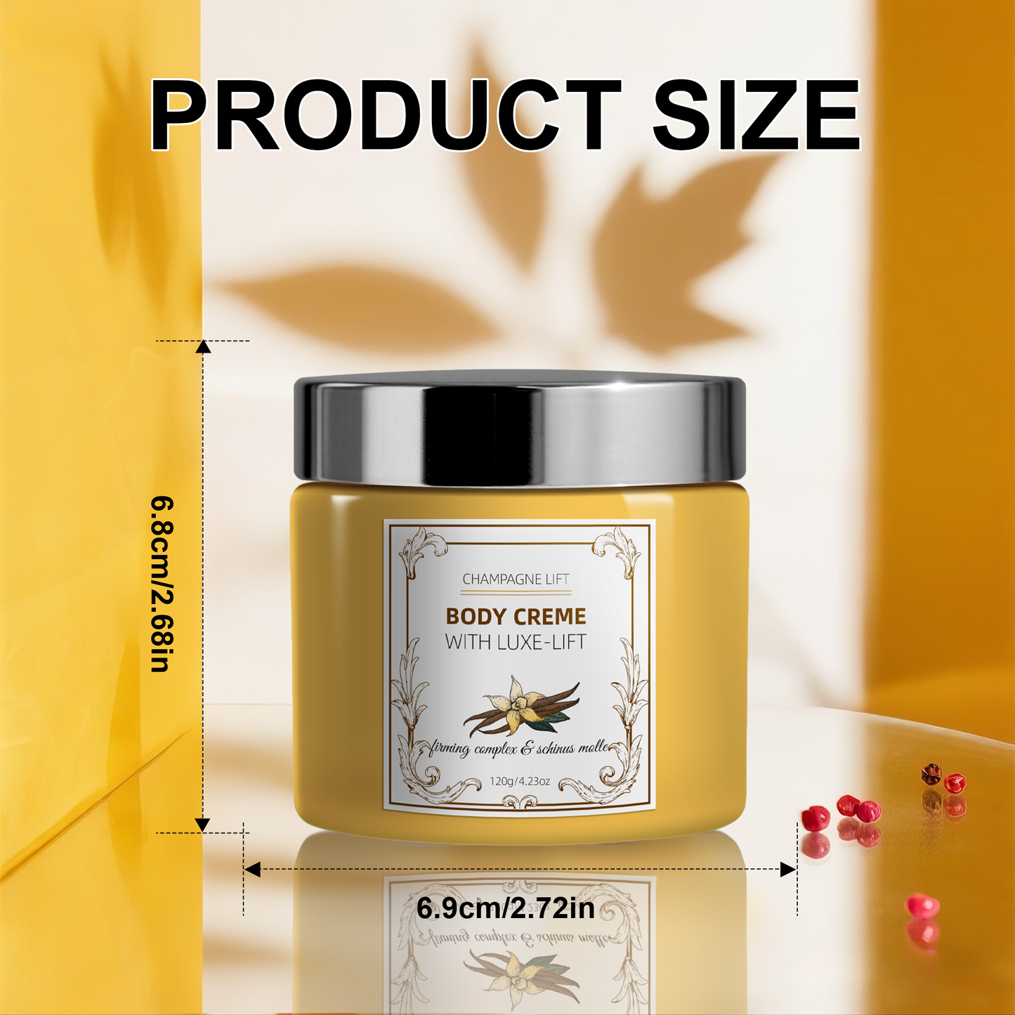 Champagne Body Cream ¨C Hydrating and Firming Treatment for Smoother, Comforted Body Skin