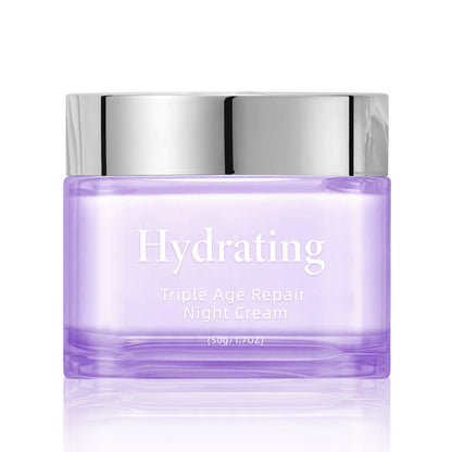 Triple-Action Renewal Night Cream ¨C Universal 50g | Smooths Wrinkles, Evens Tone & Firms Skin