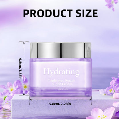Triple-Action Renewal Night Cream ¨C Universal 50g | Smooths Wrinkles, Evens Tone & Firms Skin