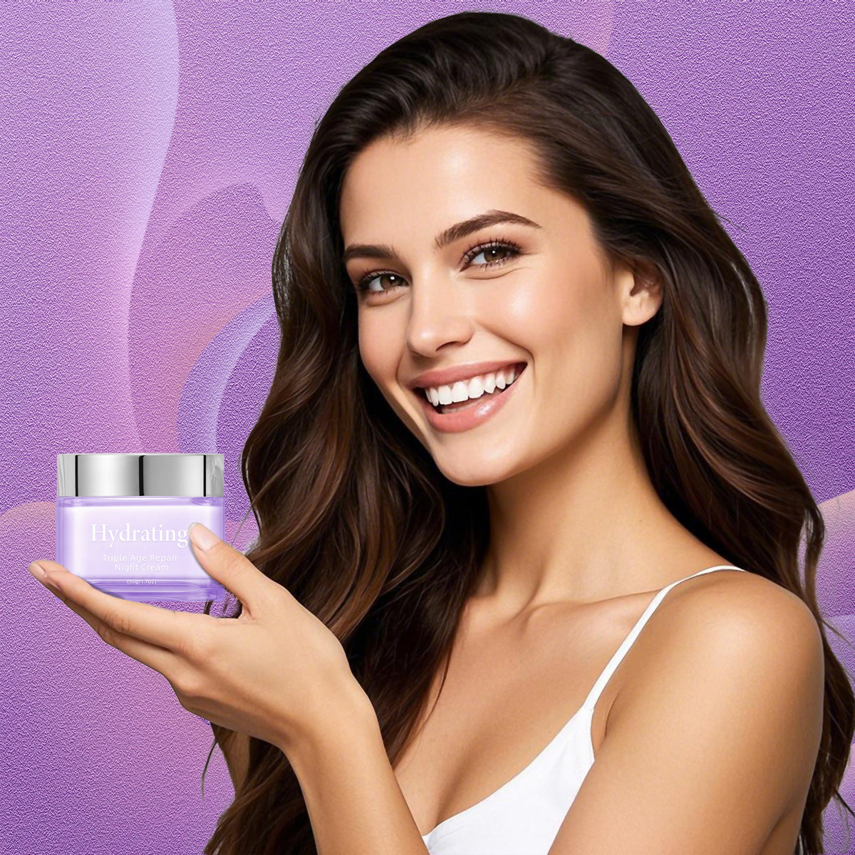Triple-Action Renewal Night Cream ¨C Universal 50g | Smooths Wrinkles, Evens Tone & Firms Skin