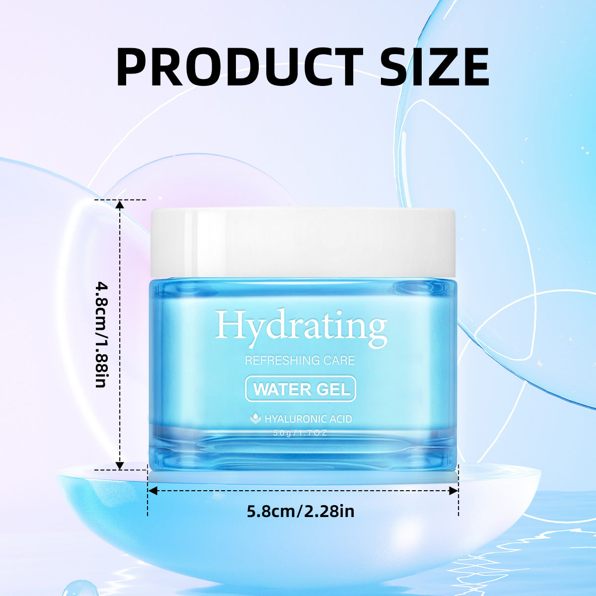 Hyaluronic Acid Face Hydrogel ¨C Universal Night Cream 50g | Deep & Lightweight Hydration