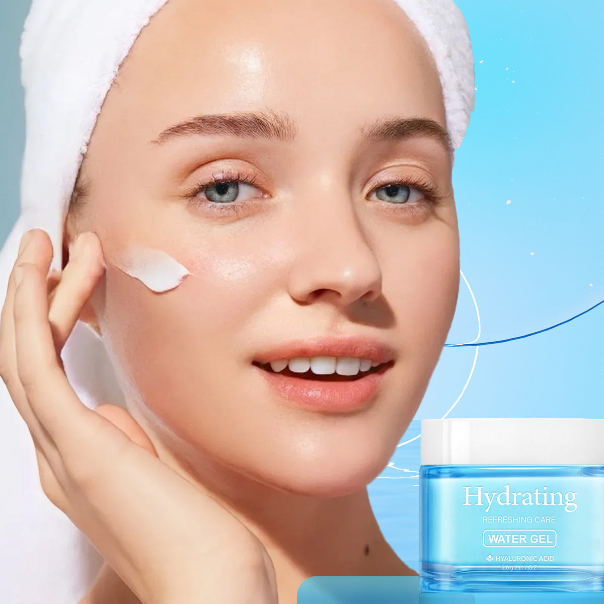 Hyaluronic Acid Face Hydrogel ¨C Universal Night Cream 50g | Deep & Lightweight Hydration