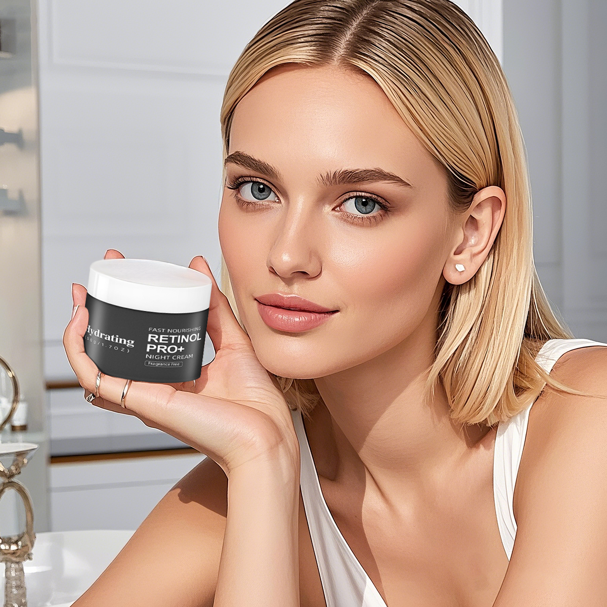 Premium Retinol Night Cream ¨C Universal 50g | Instantly Soft & Smooth ¨C Tighter Look in 4 Weeks