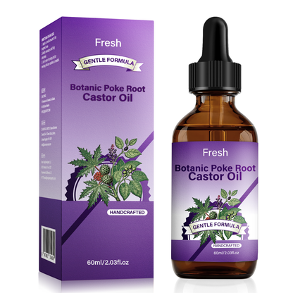 Botanical Body Oil ¨C Universal 60ml | Pokeweed & Castor Oil Blend | Soothes Tension & Discomfort