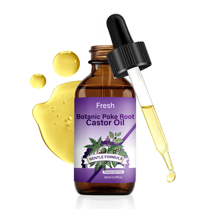 Botanical Body Oil ¨C Universal 60ml | Pokeweed & Castor Oil Blend | Soothes Tension & Discomfort