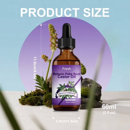 Botanical Body Oil ¨C Universal 60ml | Pokeweed & Castor Oil Blend | Soothes Tension & Discomfort