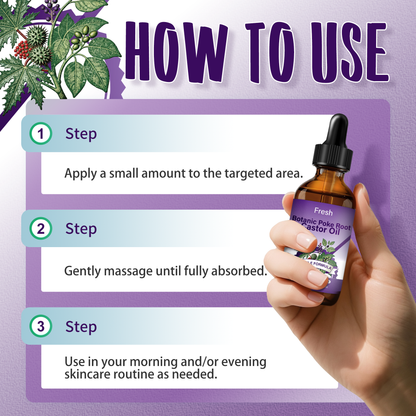 Botanical Body Oil ¨C Universal 60ml | Pokeweed & Castor Oil Blend | Soothes Tension & Discomfort