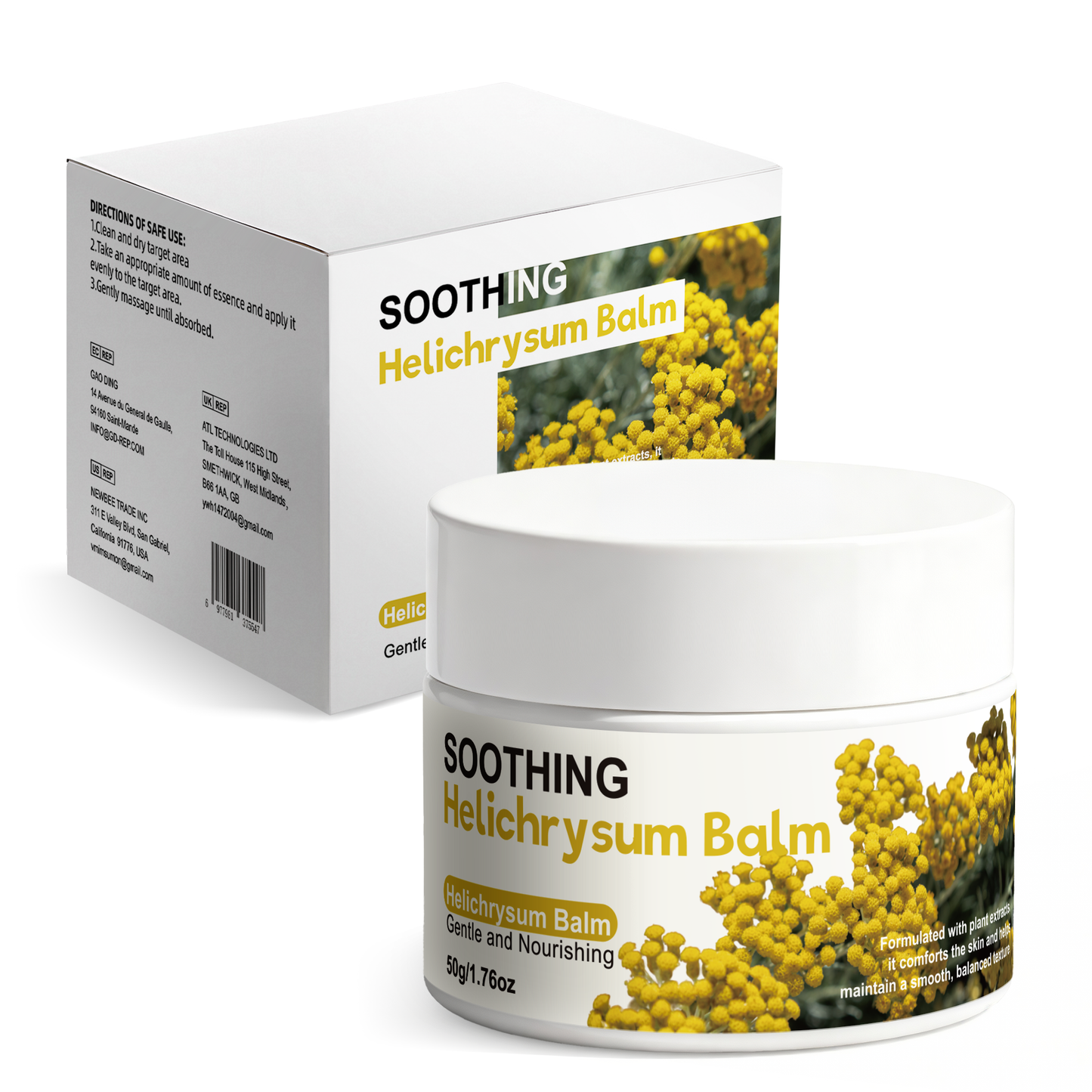 Soothing Helichrysum Body Cream ¨C Universal 50g | Calm & Nourish