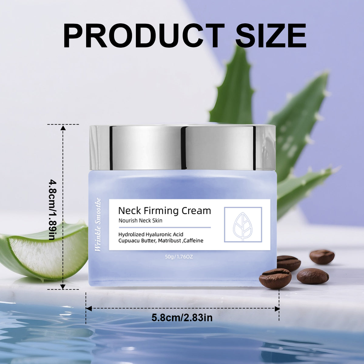 Neck & D¨¦collet¨¦ Firming Cream ¨C Universal 50g | Tightens & Lifts Sagging Skin