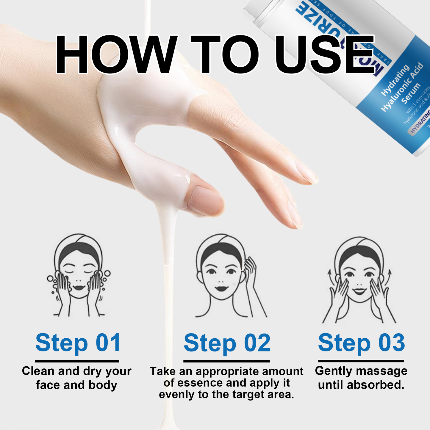 Hyaluronic Acid Serum ¨C Universal 30ml | Deeply Hydrates & Soothes Skin