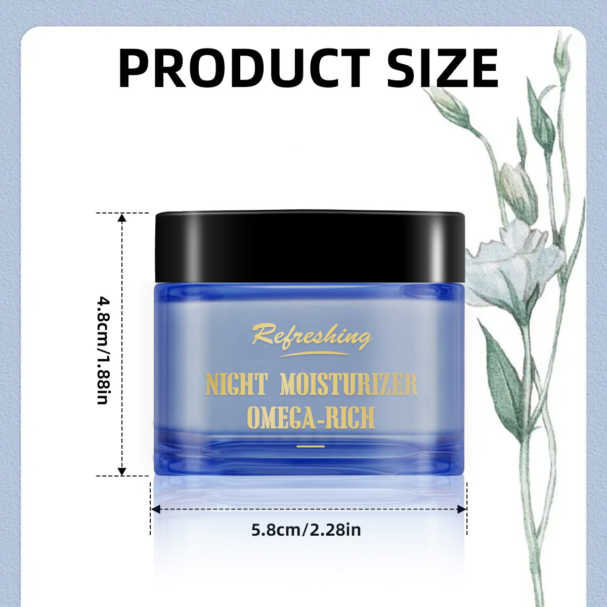 Night Renewal Face Moisturizer ¨C Universal 50g | Cloud-Light Texture with Lavender Scent