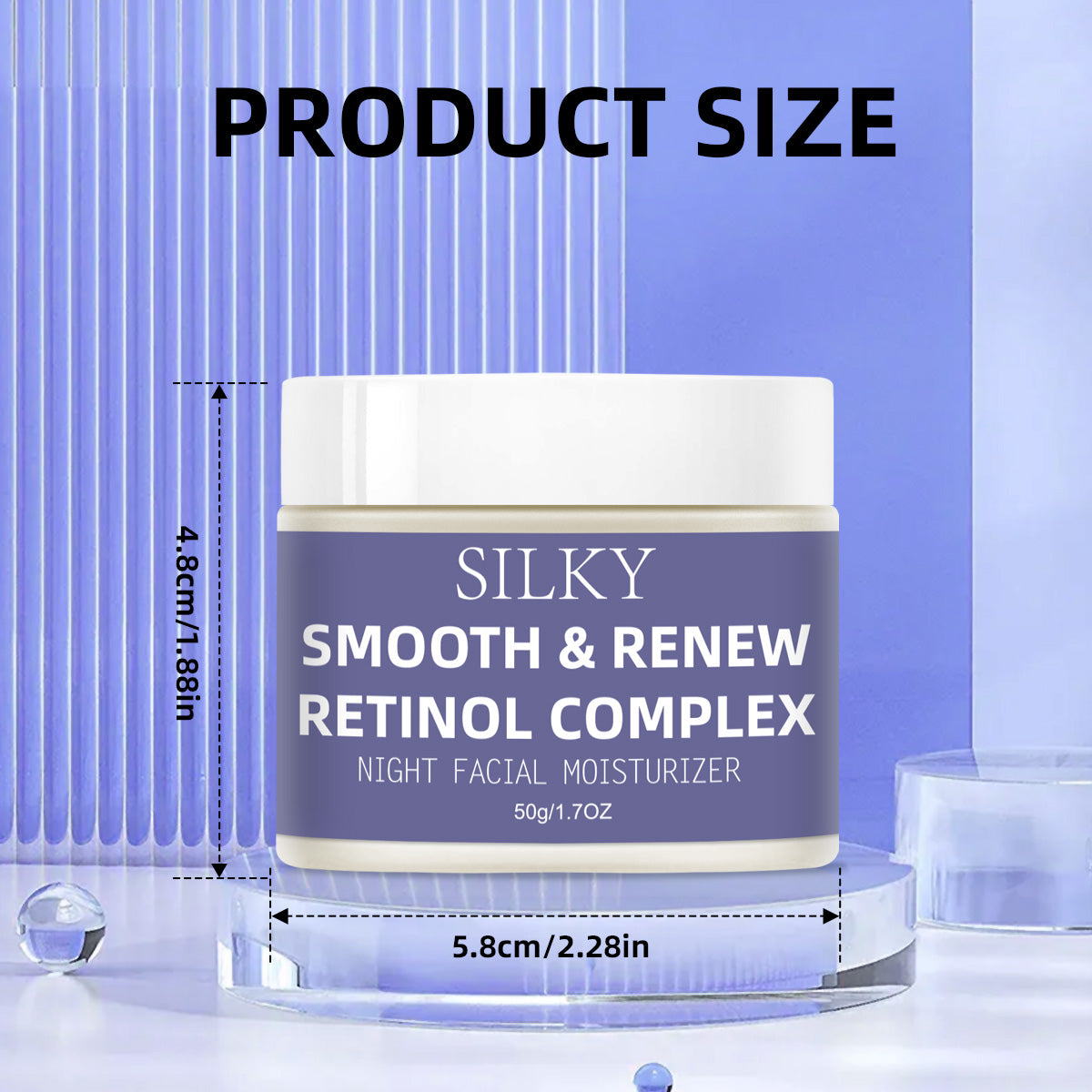 Night Face Moisturizer ¨C Universal 50g | Deeply Delivers Skin-Supporting Ingredients for Overnight Renewal