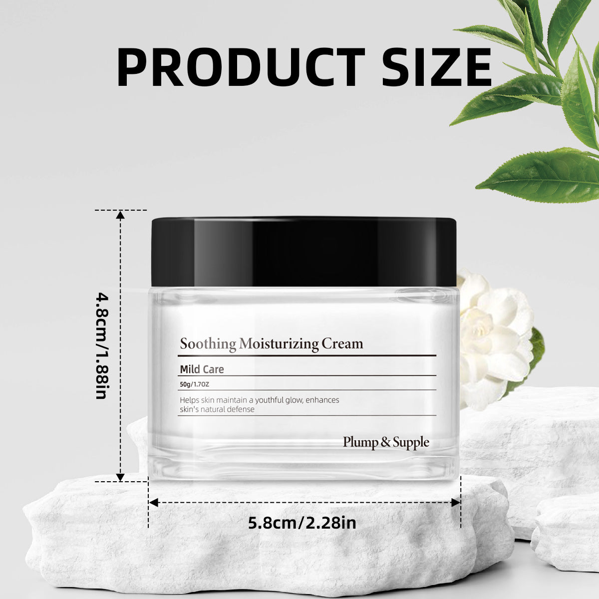 Soothing Moisturizer ¨C Universal 50g | 24H Hydration with Visible Pore & Oil Reduction