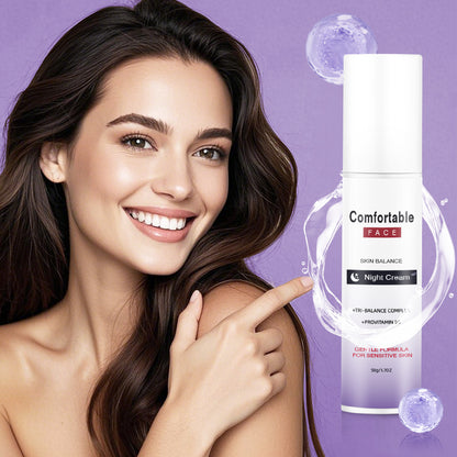 Skin Balance Night Cream ¨C Universal 50ml Pump Bottle | Non-Comedogenic for Sensitive Skin