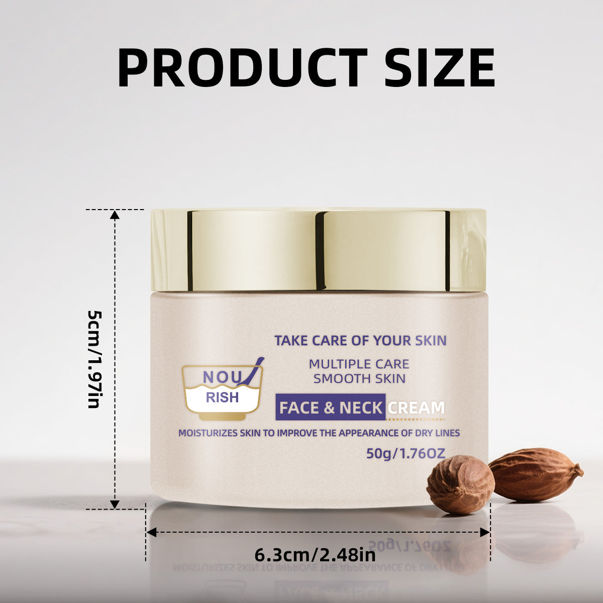 Nourishing Face Cream ¨C Universal 50g | Visibly Firms, Lifts & Defines Face, Neck & Jawline