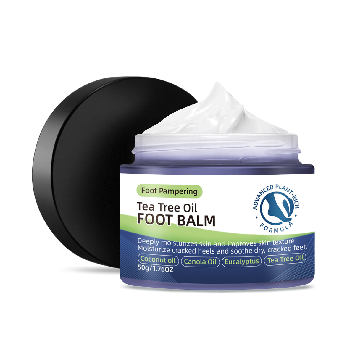 Tea Tree Foot Balm ¨C Universal 50g | Helps with Dryness, Cracked Heels, Calluses & Irritation