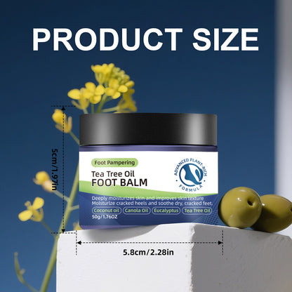 Tea Tree Foot Balm ¨C Universal 50g | Helps with Dryness, Cracked Heels, Calluses & Irritation