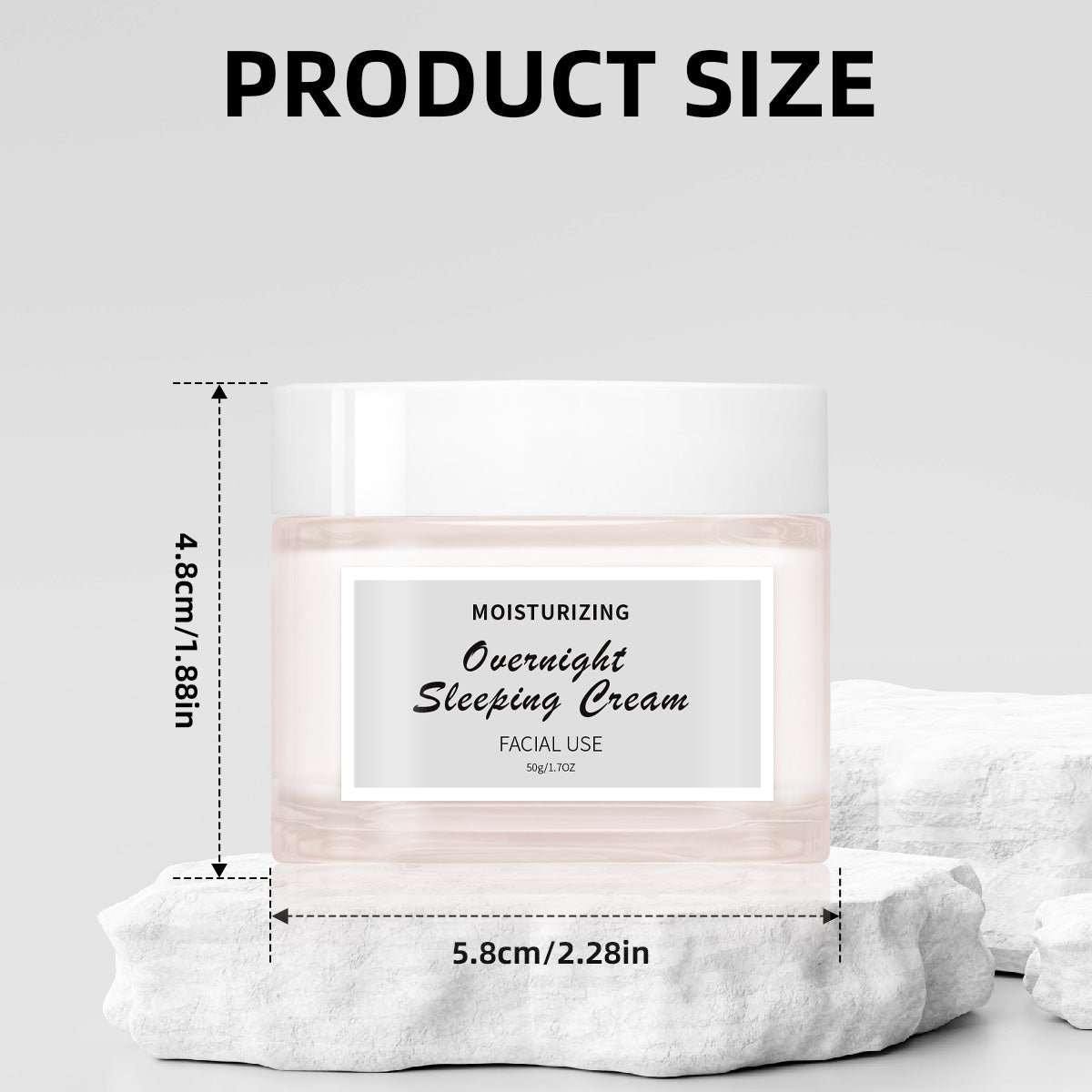 Overnight Sleeping Cream ¨C Universal 50g | Lightweight Hydrating Veil for Radiant Morning Skin