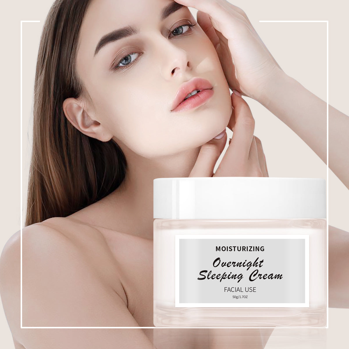 Overnight Sleeping Cream ¨C Universal 50g | Lightweight Hydrating Veil for Radiant Morning Skin