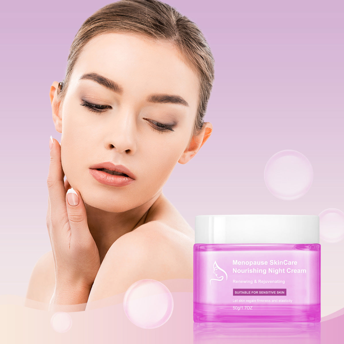 Menopause Skin Nourishing Night Cream ¨C Universal 50g | Supports Skin While You Sleep