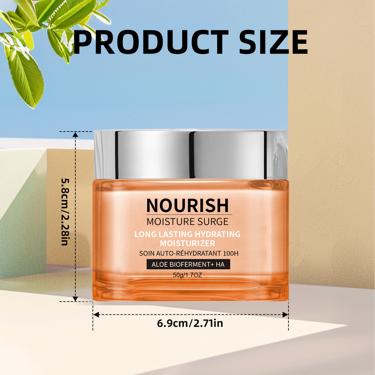 Long-Lasting Hydration Cream ¨C Universal 50g | Instant Boost of Moisture & Radiance
