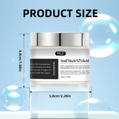 Snail Secretion Filtrate Face Moisturizer ¨C Universal 50g | Fast-Absorbing, Lasting Hydration