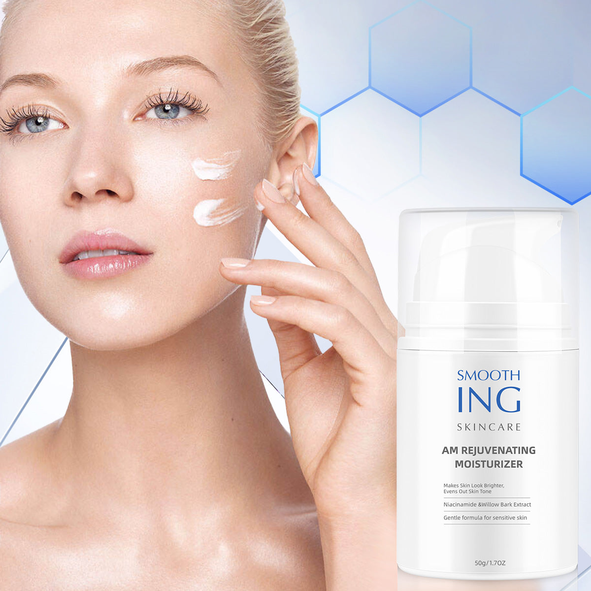 Renewing Night Moisturizer ¨C Universal 50ml Pump Bottle | Supports Skin Comfort & Hydration