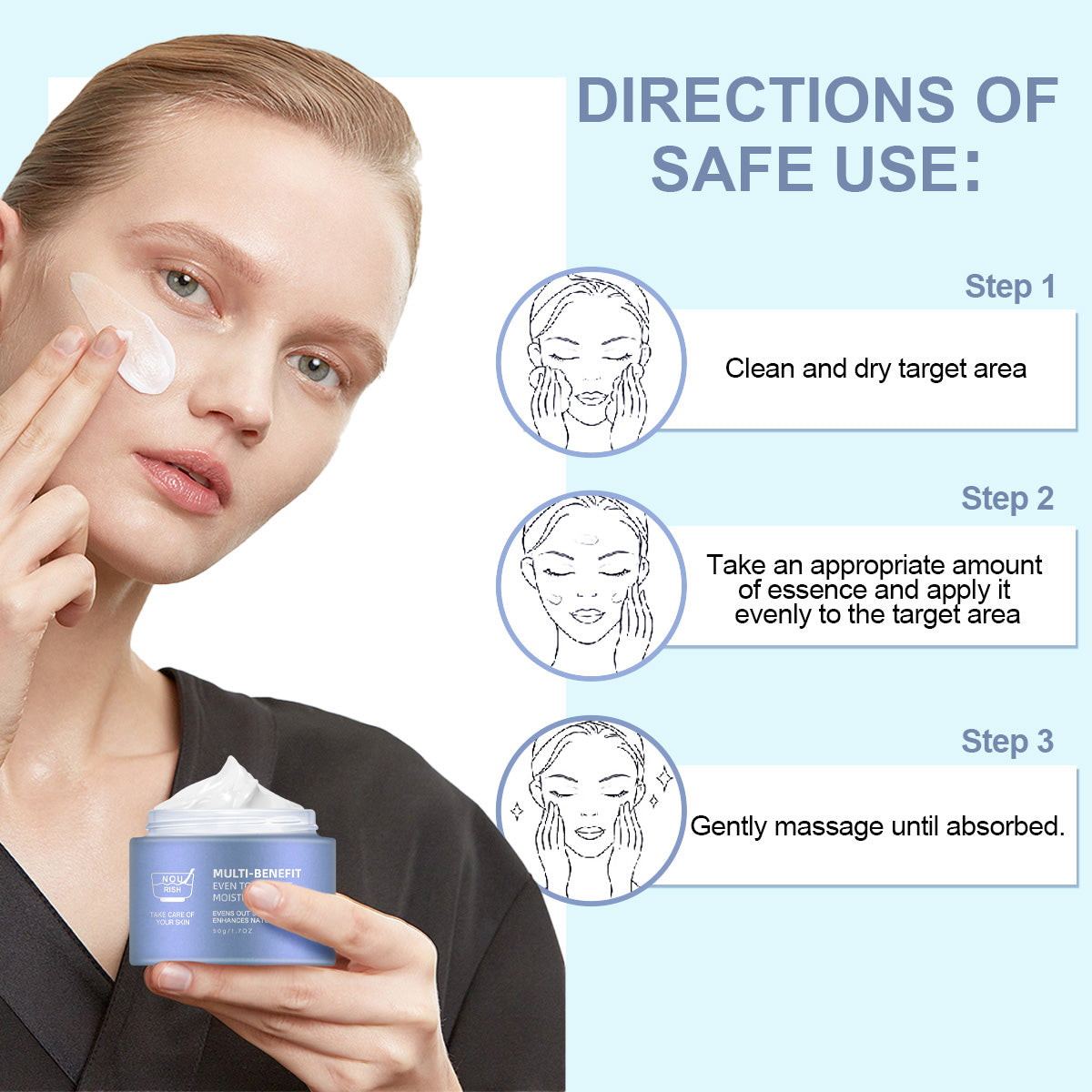 Even Tone + Firming Moisturizer ¨C Universal 50g | Targets Dark Spots, Fine Lines & Wrinkles