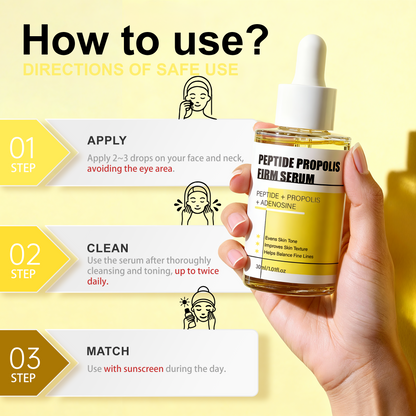 Propolis & Peptide Firming Serum ¨C Universal 30ml | Helps Reduce Signs of Aging & Brightens Skin