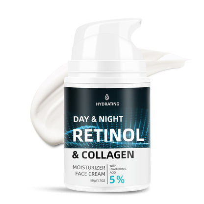 Day & Night Moisturizer ¨C Universal 50g Pump Bottle | Reduces Wrinkles, Firms & Boosts Elasticity