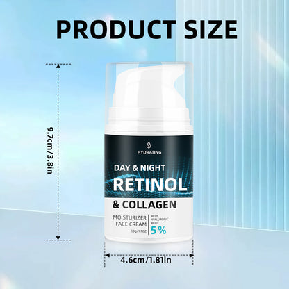 Day & Night Moisturizer ¨C Universal 50g Pump Bottle | Reduces Wrinkles, Firms & Boosts Elasticity