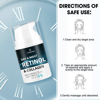 Day & Night Moisturizer ¨C Universal 50g Pump Bottle | Reduces Wrinkles, Firms & Boosts Elasticity