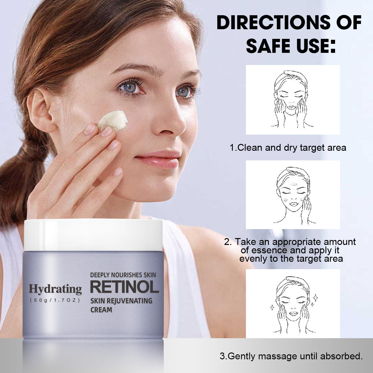 Retinol Renewal Face Cream ¨C Universal 50g | Revitalizes Skin ¨C Fine Lines, Dark Spots, Wrinkles & Firmness
