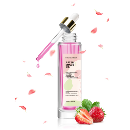 Strawberry Post-Shave Care Oil ¨C Universal 100ml | Helps Minimize Ingrown Hairs & Soothe Skin