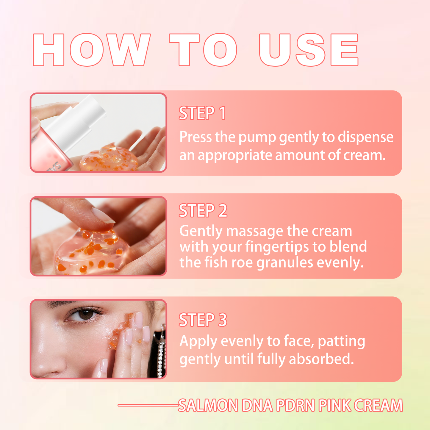 Salmon DNA Fine Texture Cream ¨C Universal 50ml | Smoothing & Hydrating Face Moisturizer