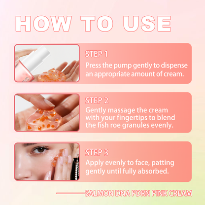 Salmon DNA Fine Texture Cream ¨C Universal 50ml | Smoothing & Hydrating Face Moisturizer
