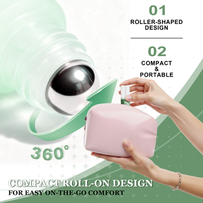 Herbal Fresh Soothing Roll-On ¨C Universal 10ml, 2-Bottle Set | Calming & Cooling Massage Oil