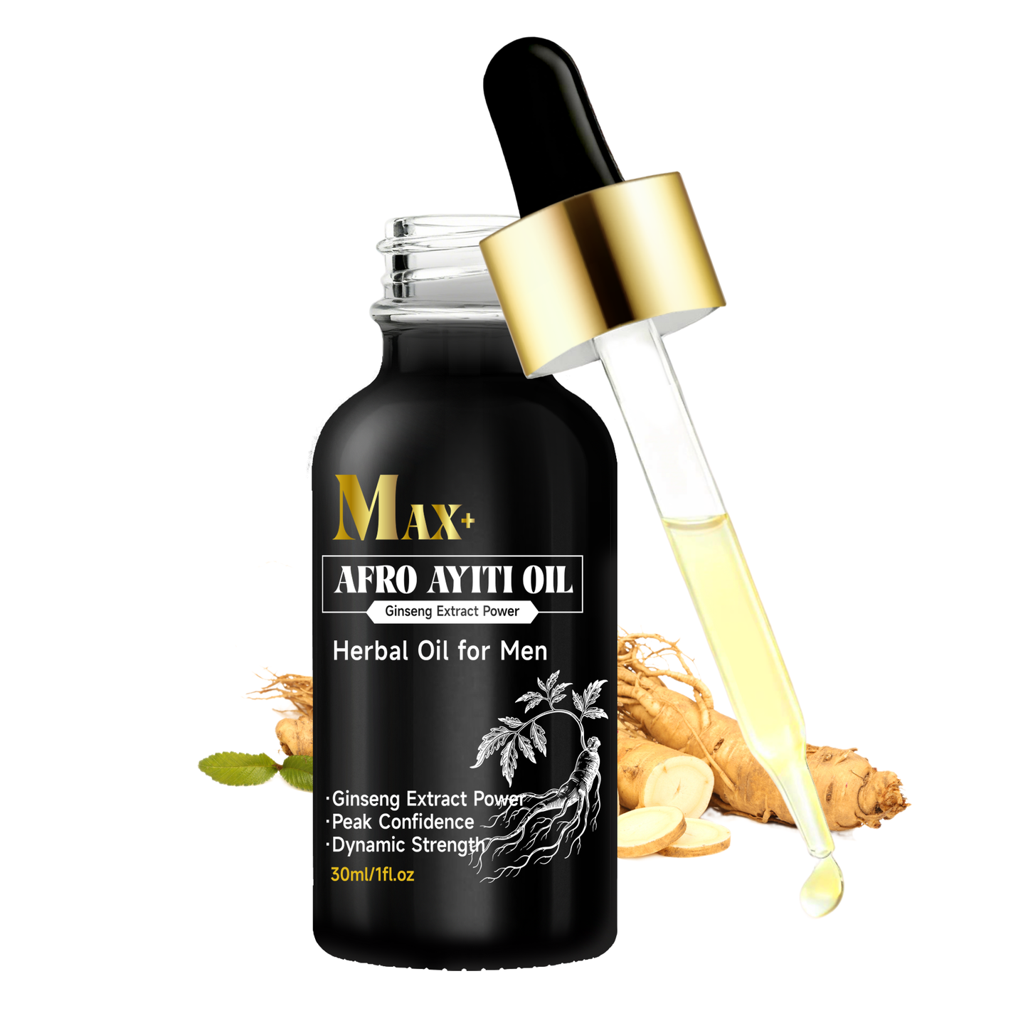 MAX AFRO AYITI Body Oil ¨C Universal 30ml | Nourishing & Hydrating Hair & Skin Oil