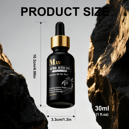 MAX AFRO AYITI Body Oil ¨C Universal 30ml | Nourishing & Hydrating Hair & Skin Oil