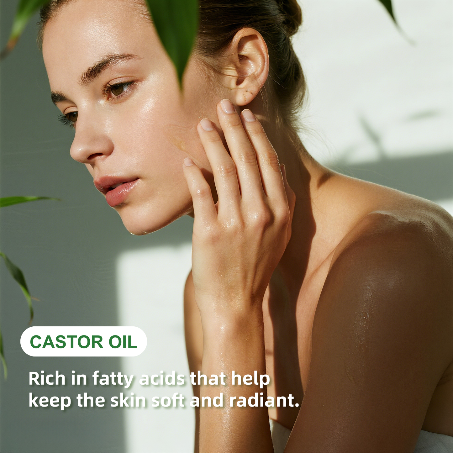 Castor Care Face Oil ¨C Universal 120ml | 100% Pure Castor Oil in Brown Glass Dropper Bottle with Paper Box
