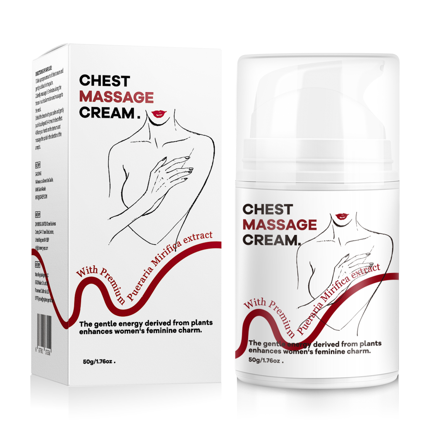 Chest Massage Cream ¨C Universal 50g | Firming & Nourishing Formula for D¨¦colletage