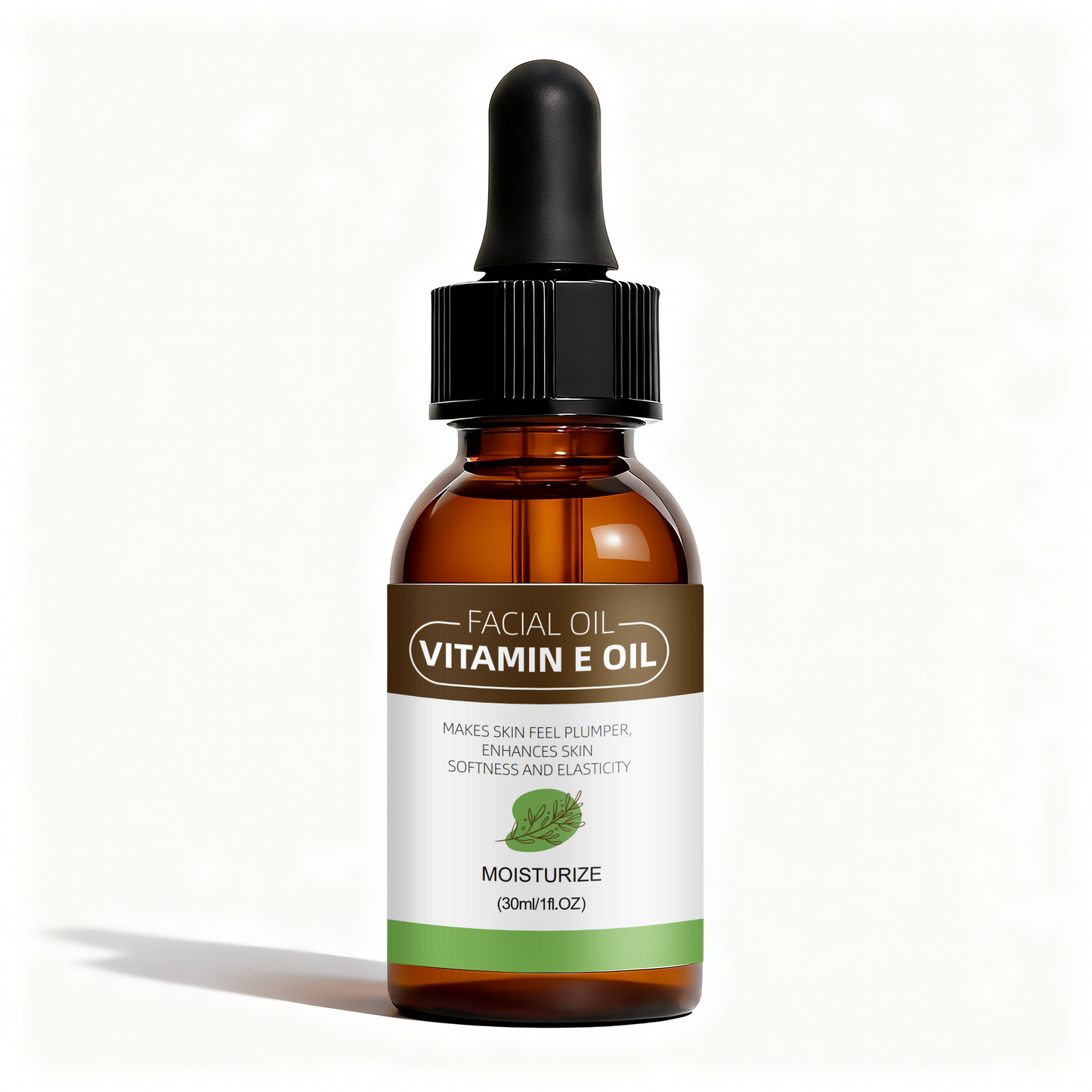 Vitamin E Face Oil ¨C Universal 30ml | Nourishing & Hydrating Oil in Brown Plastic Dropper Bottle