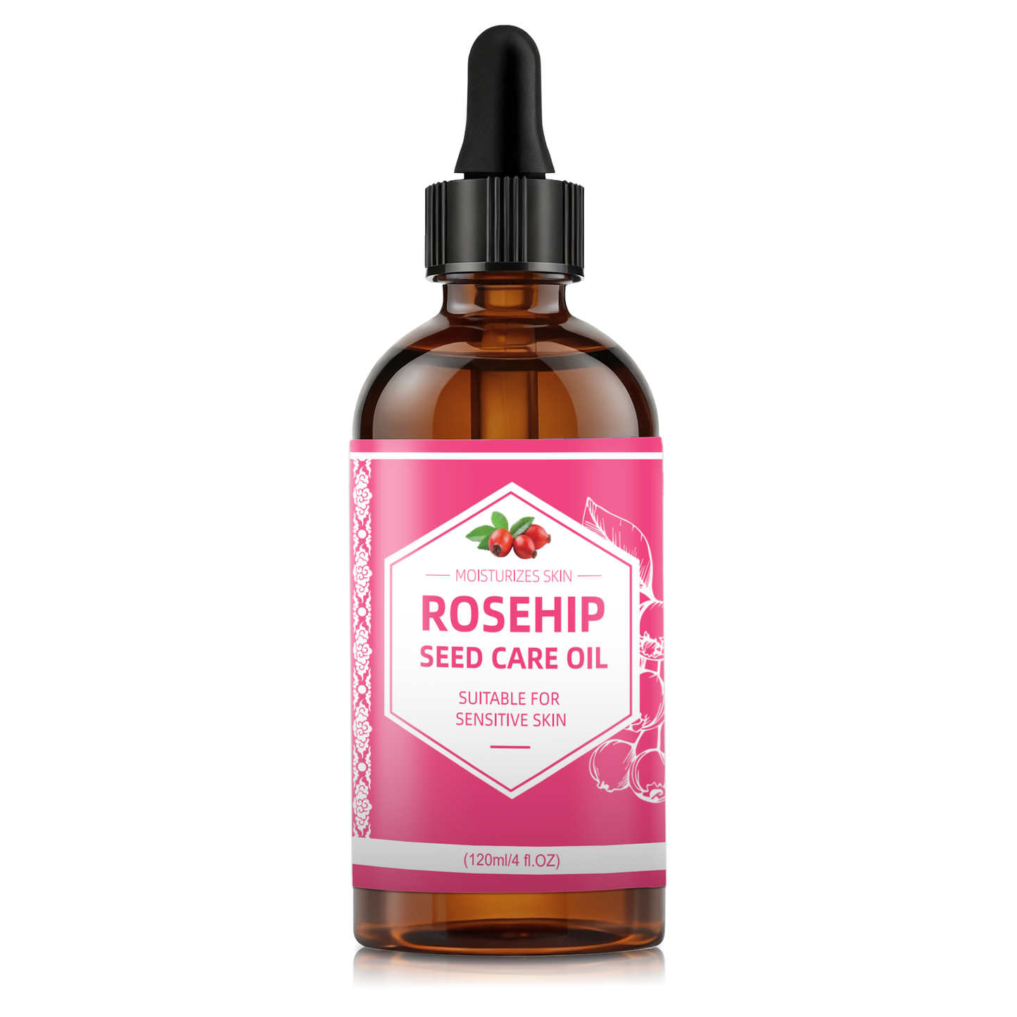 Rosehip Seed Care Oil ¨C Universal 120ml | Nourishing Body Oil in Plastic Dropper Bottle