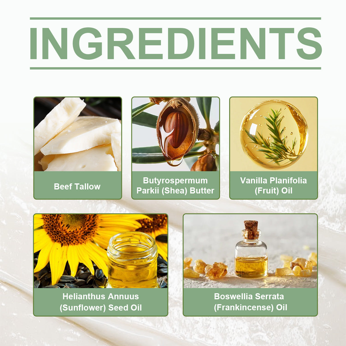 Shea Butter Care Cream ¨C Universal 100ml | Deeply Nourishing Face Moisturizer with Inner Tray